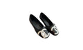 Chanel Black & White CC Ballet Flats