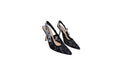 Dior Black Lace J'adior Slingback Heels