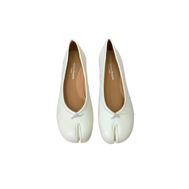 Maison Margiela Tabi Leather Flats.